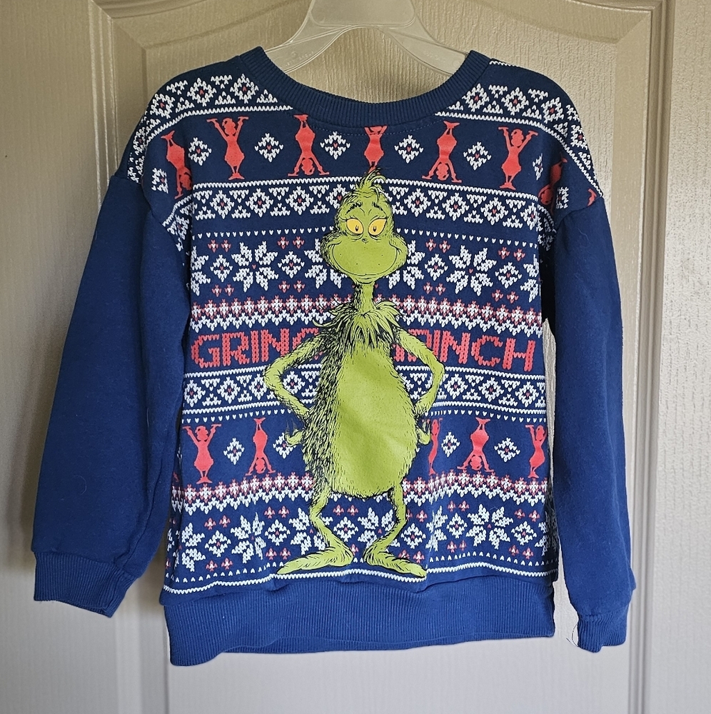 The Grinch Size 6 Christmas Sweater